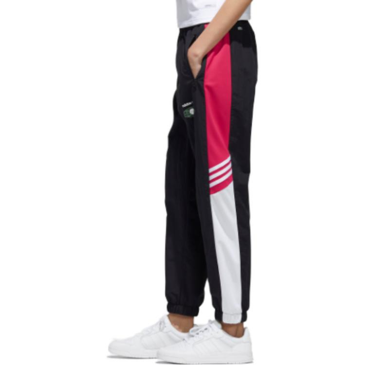 adidas Spodnie z nadrukiem Neo ze ściągaczami Damskie Spodnie Czarne GM2316