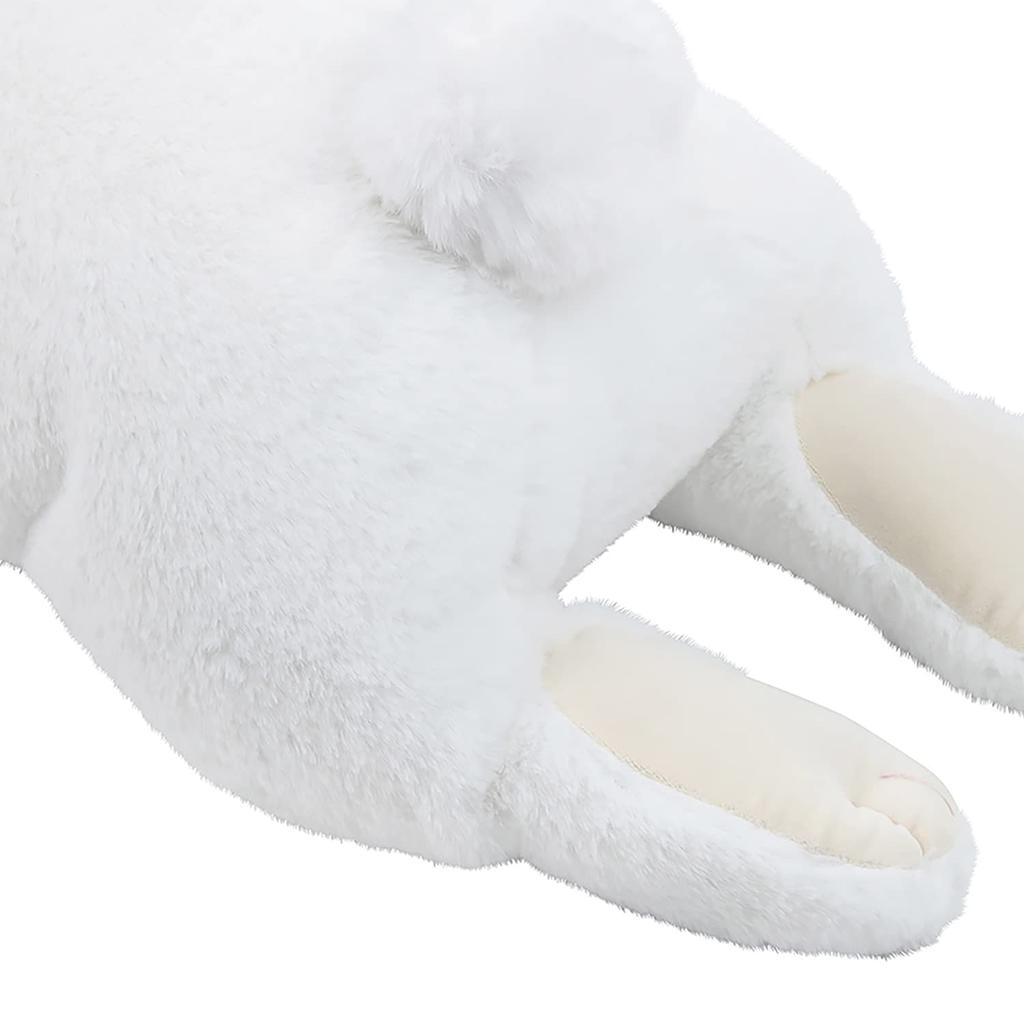 LIV HEART Sleepy Animals Tsumugi Lop-Eared Body Pillow, Large (Approx. 63cm), Fluffy and Squishy Plush Toy, Gift Item 48958-19