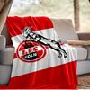 Coperta Leggera del Football Club Koln Capra Ideale per Letto Perfetta per Viaggi, Campeggio, Soggiorni, Uffici, Divani, Regalo di Natale per tifosi
