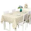 Modern Simple Polyester Cotton Fresh Green Olive Branch Lace Tablecloth Coffee Table Tablecloth Table Cloth Cover Towel