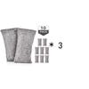 10packs Multi-Purpose Hygienic Material Bamboo Charcoal Odor Absorbing Bag Remove Excess Water Reusable Air Purifier Recycling