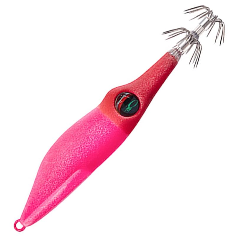 Daiwa Emeraldas Ika Metal Dropper Type SQ Luminous Red Pink S1.8 (Squid Metal/Egi)