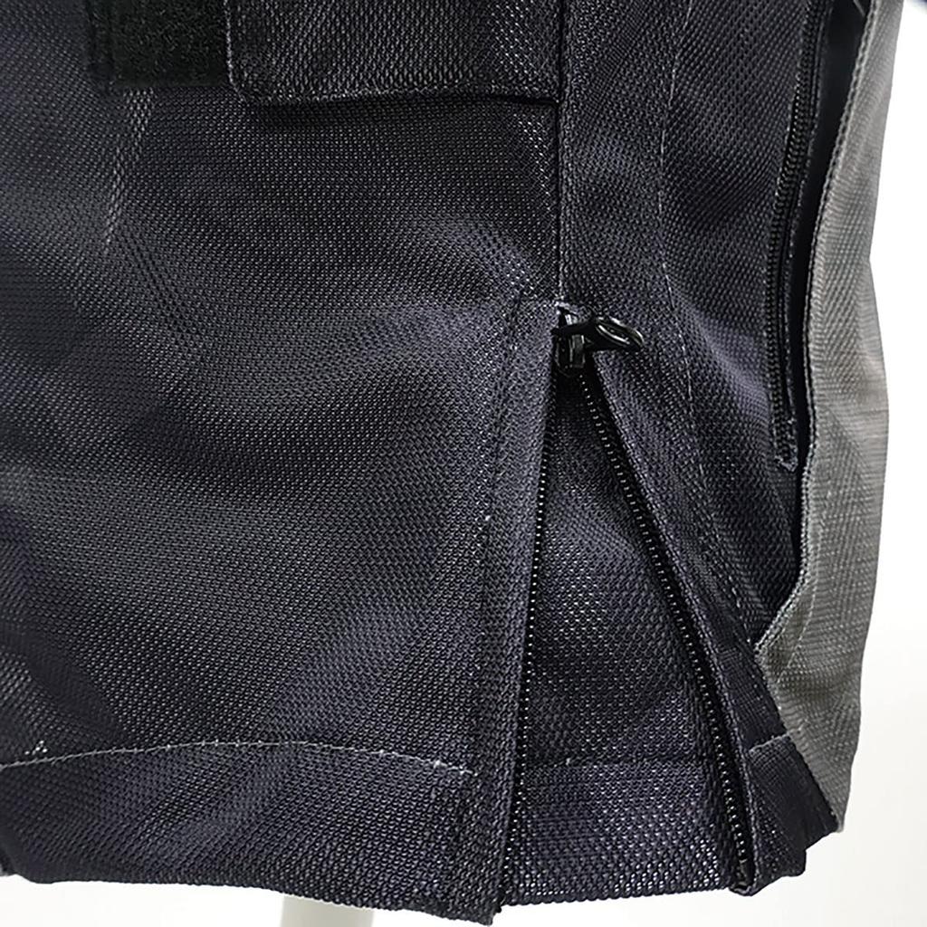 KOMINE 1219 Motorcycle Protective Full Mesh Jacket for Spring and CE Level 2 Mesh Solid Size M JK-140 Summer, Material, Black, (2007-140)