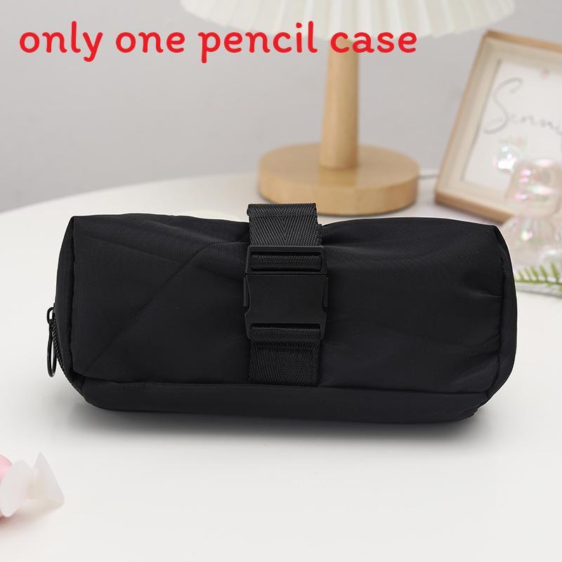 Minimalist Pencil Case For Girls Large Capacity Durable Fabric Storage Organizer For Students