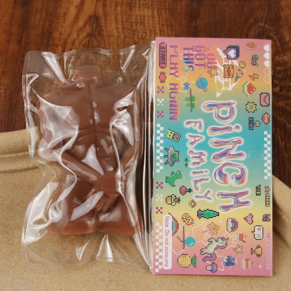 

Вентиляционный мяч Мускулистый человек Сжимать Снижать давление Ручной щипок Игрушка Мягкий мяч для сжимания Сувениры для вечеринок чёрный