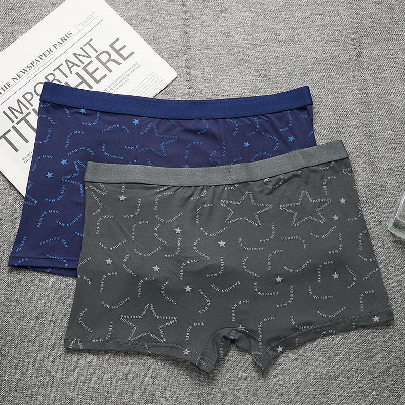 XL-4XL Men Boxer Underwear Breathable Plus Size Shorts Male Comfort Antibacterial Boxers