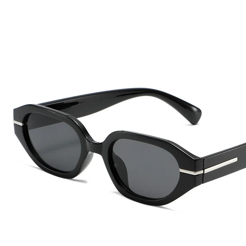 New Retro Irregular Small Frame Sunglasses UV400 Anti UV Fashionable Driving Fishing Sunglasses Personalized Style