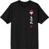 Bioworld Naruto Itachi Artwork Rundhals Kurzarm Herren Schwarz T-Shirt