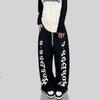 Koreanische Kordelzug Damen Jogginghose Street Style Hose Frühling Sommer Kinder Persönlichkeit Modehose