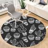 1PC Cactus Pattern Chair Carpet for Office, Indoor Non-Slip Washable Carpet, Soft Comfortable Mat For Office Room yy250930268