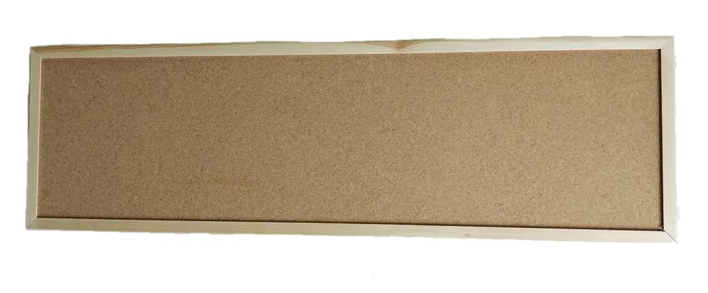 Cork board 40x150 wood FREE TAPES!!!