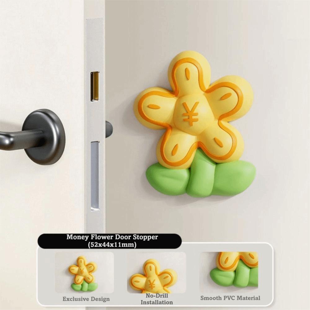 Wall-Mounted Anti-Collision Door Bumper Soft Cushion Door Handle Protector Refrigerators