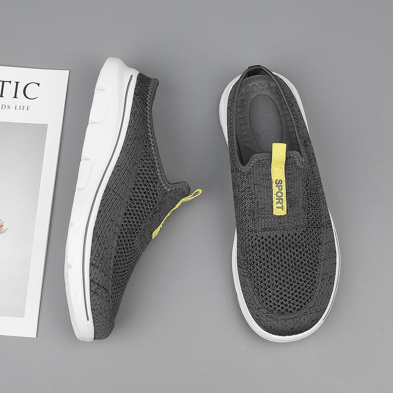 Fashion Big Size 47 48 49 Summer Men Women Half Shoes Slippers Slip On Casual Shoes Mesh Breathable Soft Comfortable Zapatillas Hombre