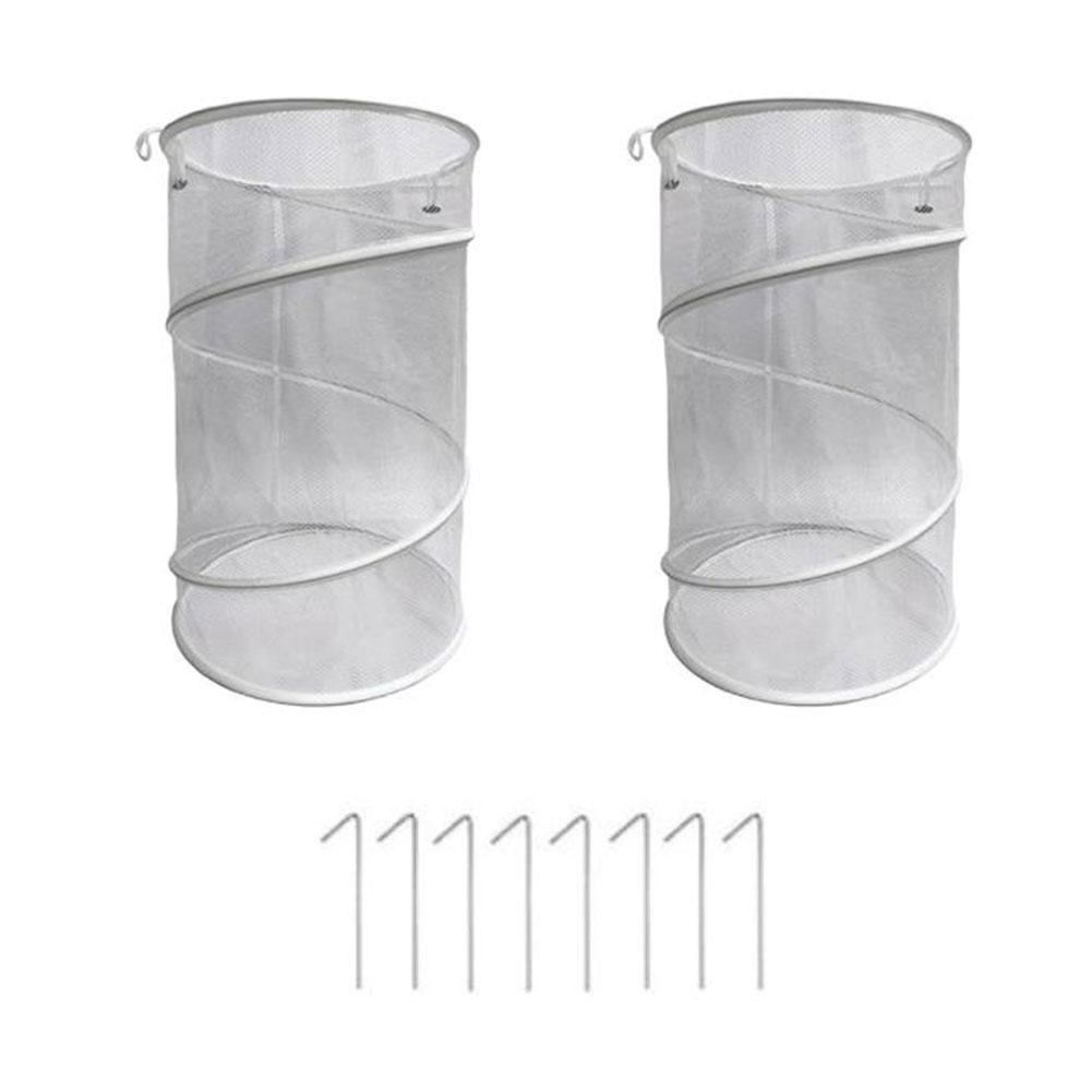 Up Plant Barrier Covers with Mesh Material and Steel Frame Prevents Animal Intrusion and Enables Easy Monitoring of Plants