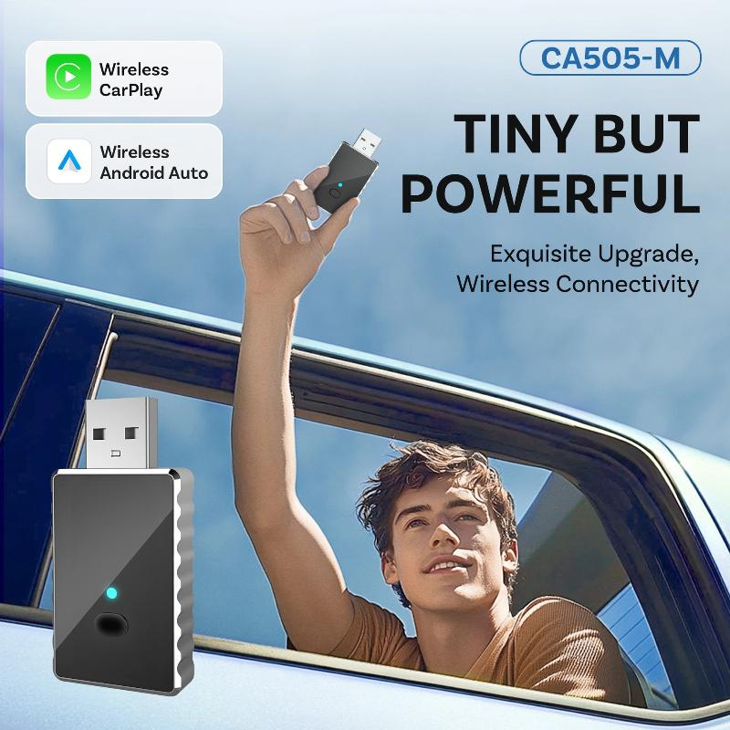 Multi-purpose CarPlay Adapter, Wired to Wireless CarPlay Converter, Car-to-phone Connectivity Converter