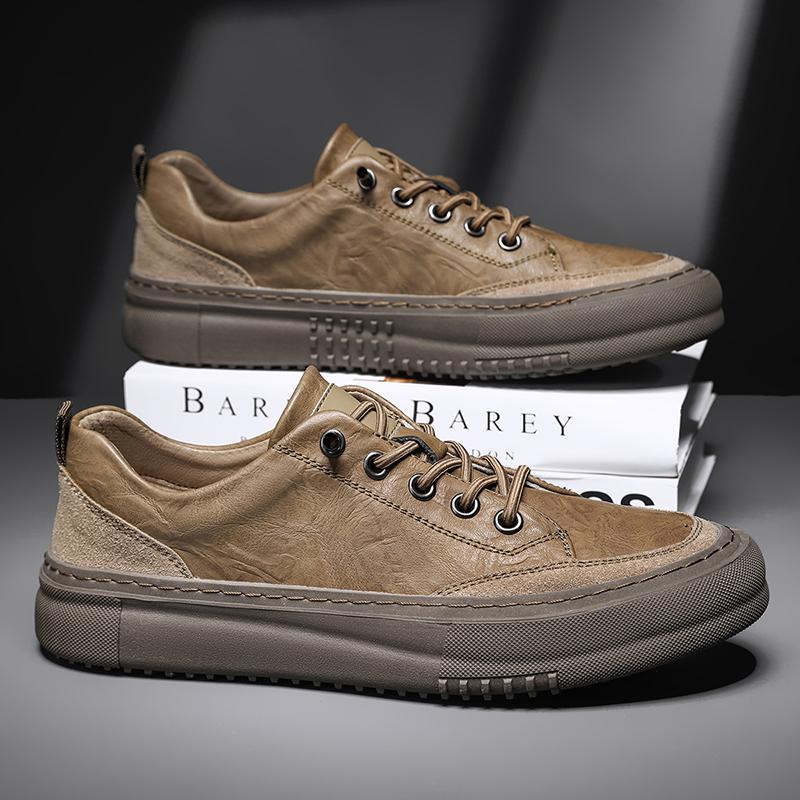 

Мужские Новые Модные Износостойкие Нескользящие Универсальные Повседневные Кроссовки 44 коричневый