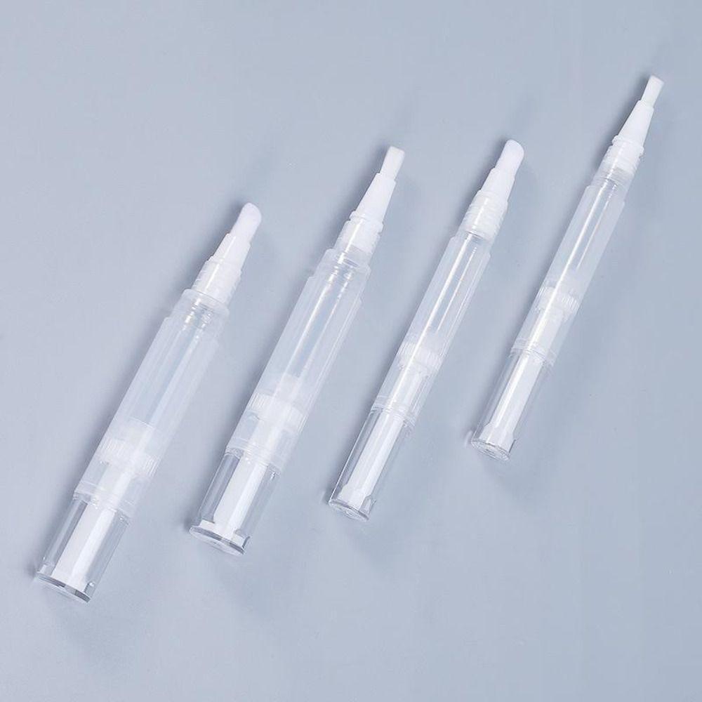 Przezroczysty przekręcany długopis pusty olejek do paznokci długopis podróżny pojemnik na kosmetyki obrotowy przepakowywanie długopis próżniowy