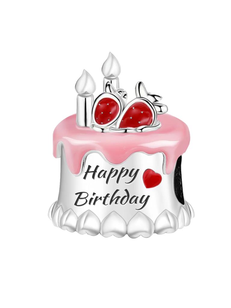 Kupfer Süßer Donut Rosa Auto Leben Reise Charms Perle DIY Armband Armreif Herstellung Geschenk von Hoher Qualität Echter Schmuck