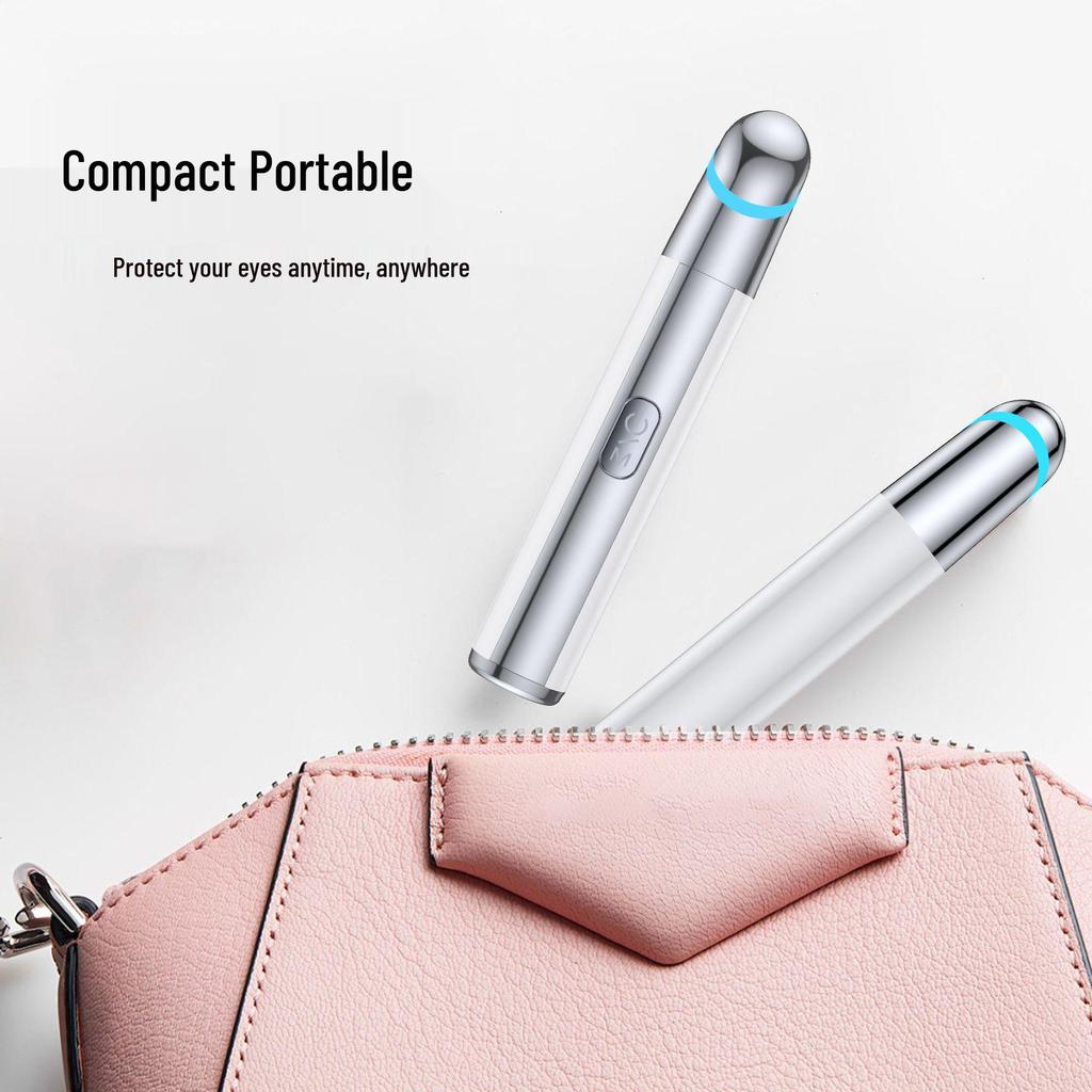 Elektrischer Augenmassagegerät mit Wärmekompression zur Entfernung von Augenringen und Schwellungen