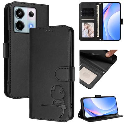 Magnetic Leather Wallet Flip Cover Phone Case for Xiaomi Redmi Note 13 Pro 4G 5G Note 13 Pro Plus 13C 13 Panda Back Cover Funda