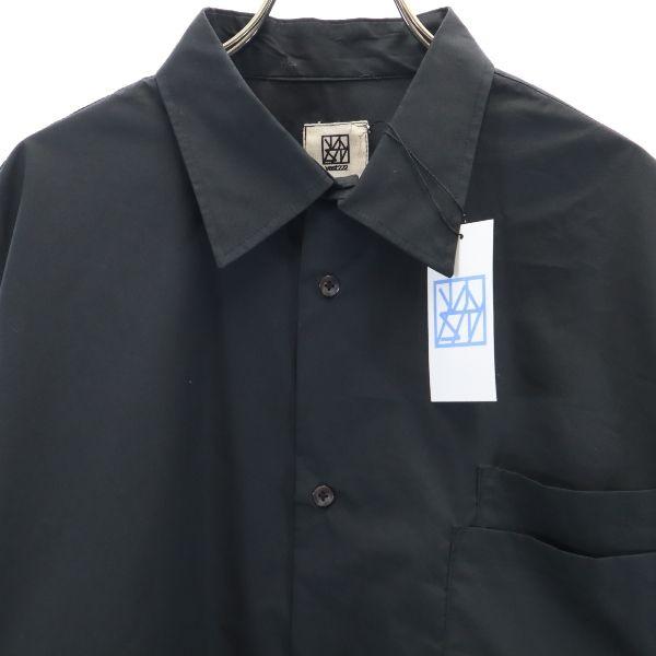 Cămașă cu mânecă lungă VAST222 20ss Print 2 negru Rubber soul Bărbați Folosit