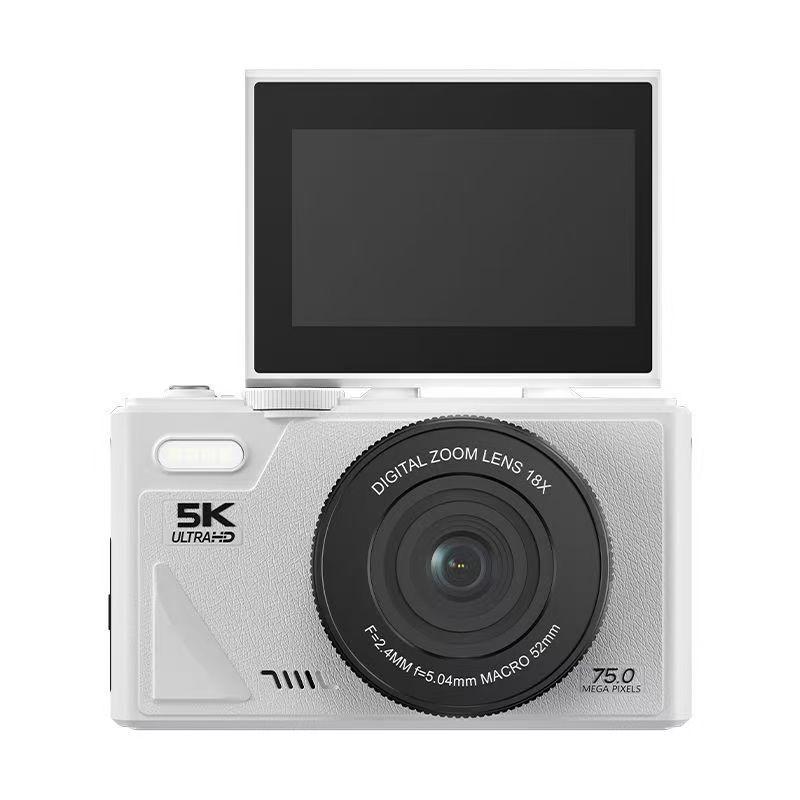 

5K W1 Flip Screen HD Digital Camcorder with WiFi and Beauty Filters