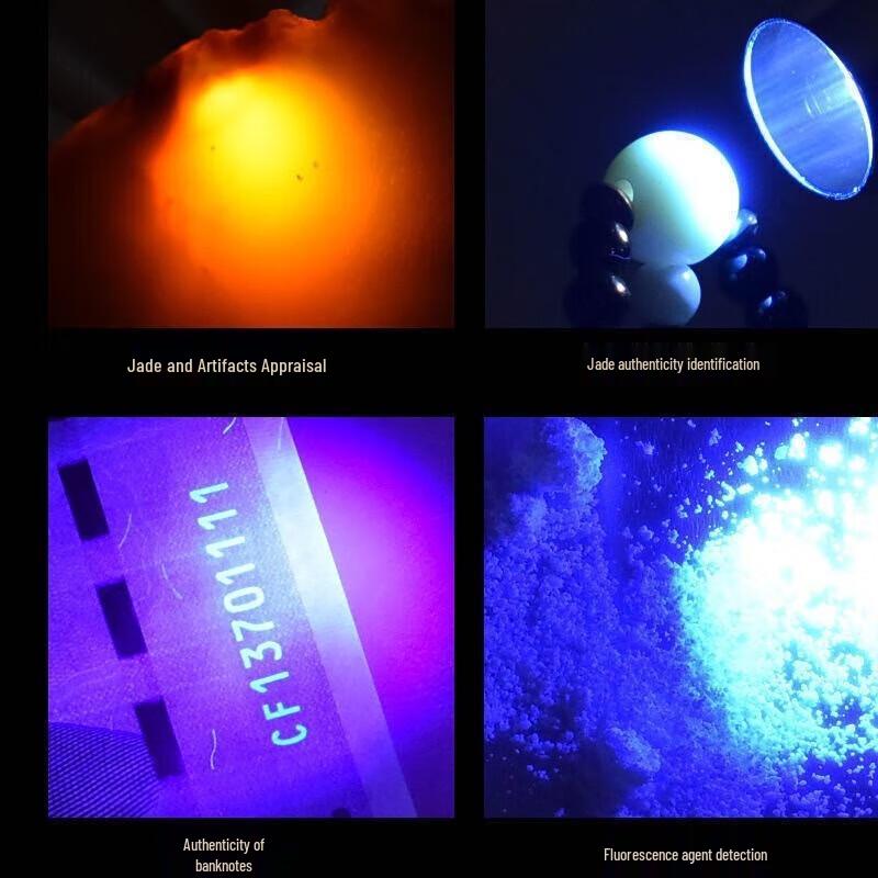 SHENYU Rechargeable Multi-Source UV Flashlight