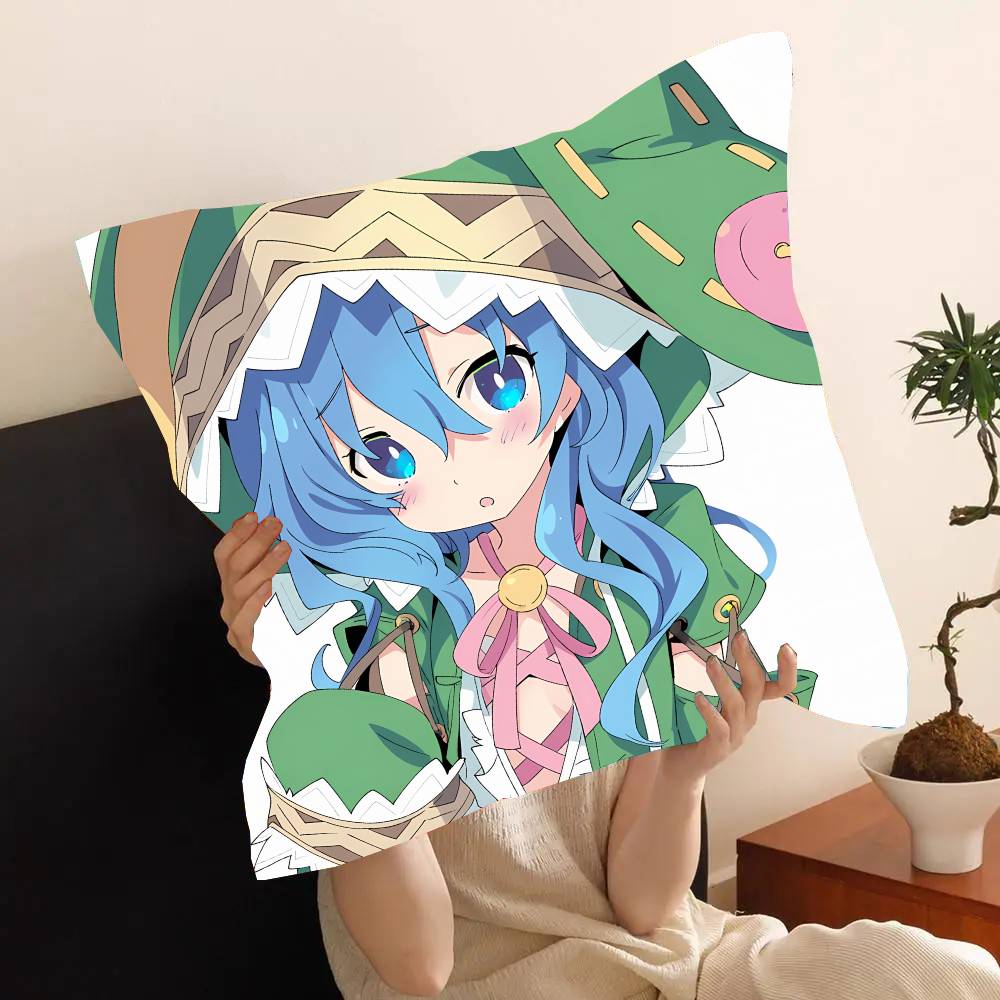 Anime Himekawa Yoshino Pillow Case Fashion Square Pillowcase Bedroom Sofa Room Ins Decoration Leisure