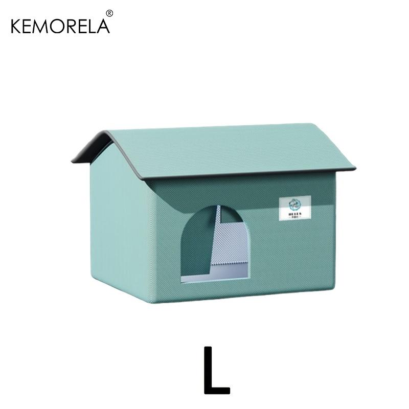 KEMORELA Four Seasons Universal Cat Bed Summer Ice Mat Cool Nest Comfortable Enclosed Tent Pet Nest Mat for Cat Sleeping