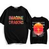 2025 T-shirt Imagine Dragons Loom Tour Short Sleeve Cotton Women Tshirts High Quality Soft Unisex Streetwear Hip Hop Fashion