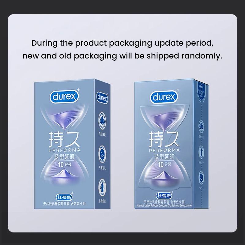 Durex Performa Closefit Condom Extend Time with Benzocaine 10PCS/PACK