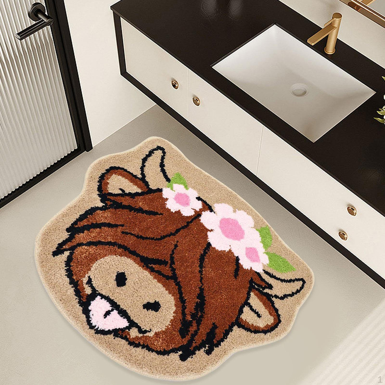

Килимок для передніх дверей Ванна кімната Мультфільм Багатофункціональний килимок для душу для спальні Style A