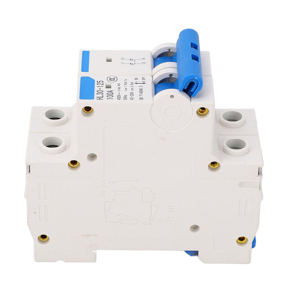 2P Main Switch HL30 125 Isolating Circuit Breaker PC  Household Disconnector Isolator 1