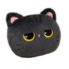 Plush Cat Plush Throw Pillow Super Soft Cat Stuffed Toy Black Cat Plush Toy  Birthday Gifts