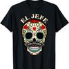 Day Of The Dead Mexico El Jefe Boss Sugar Skull Halloween T-Shirt