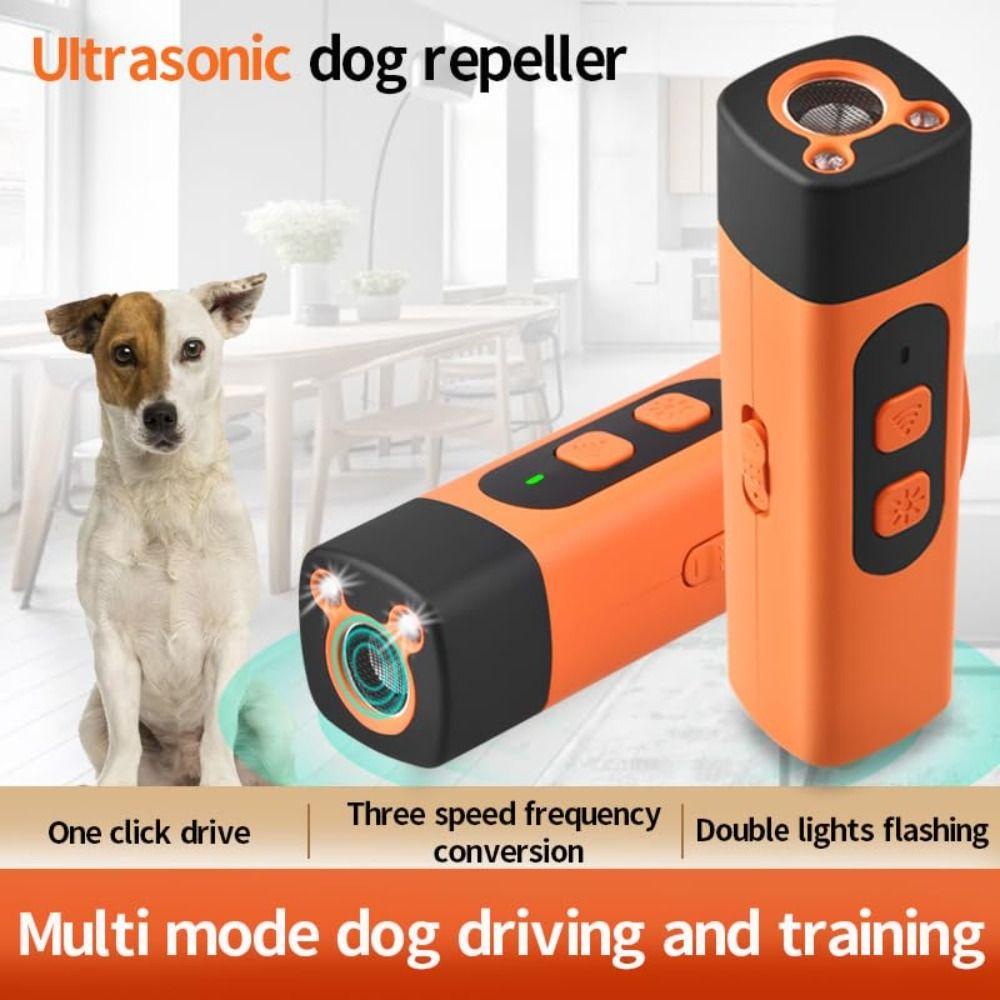 Anti-Barking Dog Training Tool 40KHz Bark Control Dog Bark Deterrent Device  Indoor Outdoor