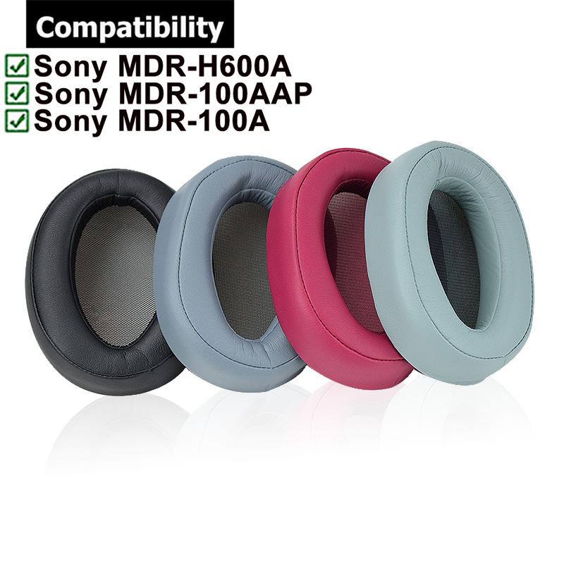 Ear Pads for SONY MDR-100AAP H600A MDR-100A 100A Headphone Replacement Ear Pad Cushion Cups Cover Earpads