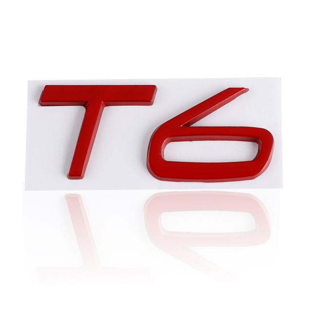 3D AWD T5 T6 Logo Emblem Badge Decals Car Sticker for V/olvo V40 V60 V90 XC60 XC90 XC40 S60 S90 S80 C30 Car Styling Accessories