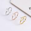Stainless Steel Star Rings for Women Aesthetic Party Jewelry Gift for Friend