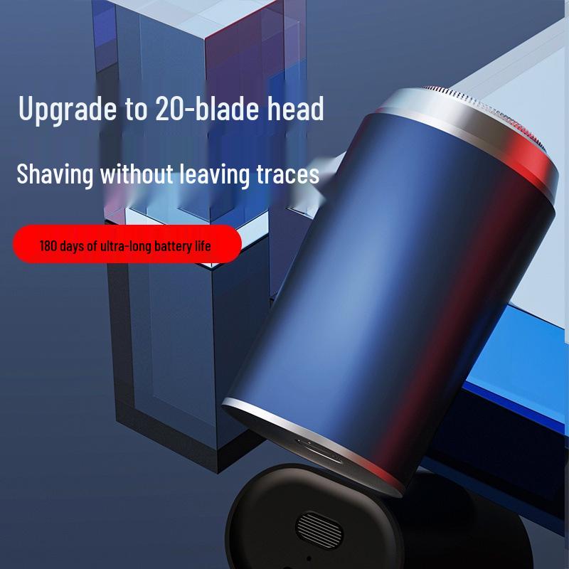 

Мужская мини-портативная электробритва - Удобная для путешествий, перезаряжаемая бритва