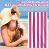 Single Sided Velvet Beach Towel, Ultra-fine Beach Towel, Personalized Striped Pattern Towel, Bath Towel