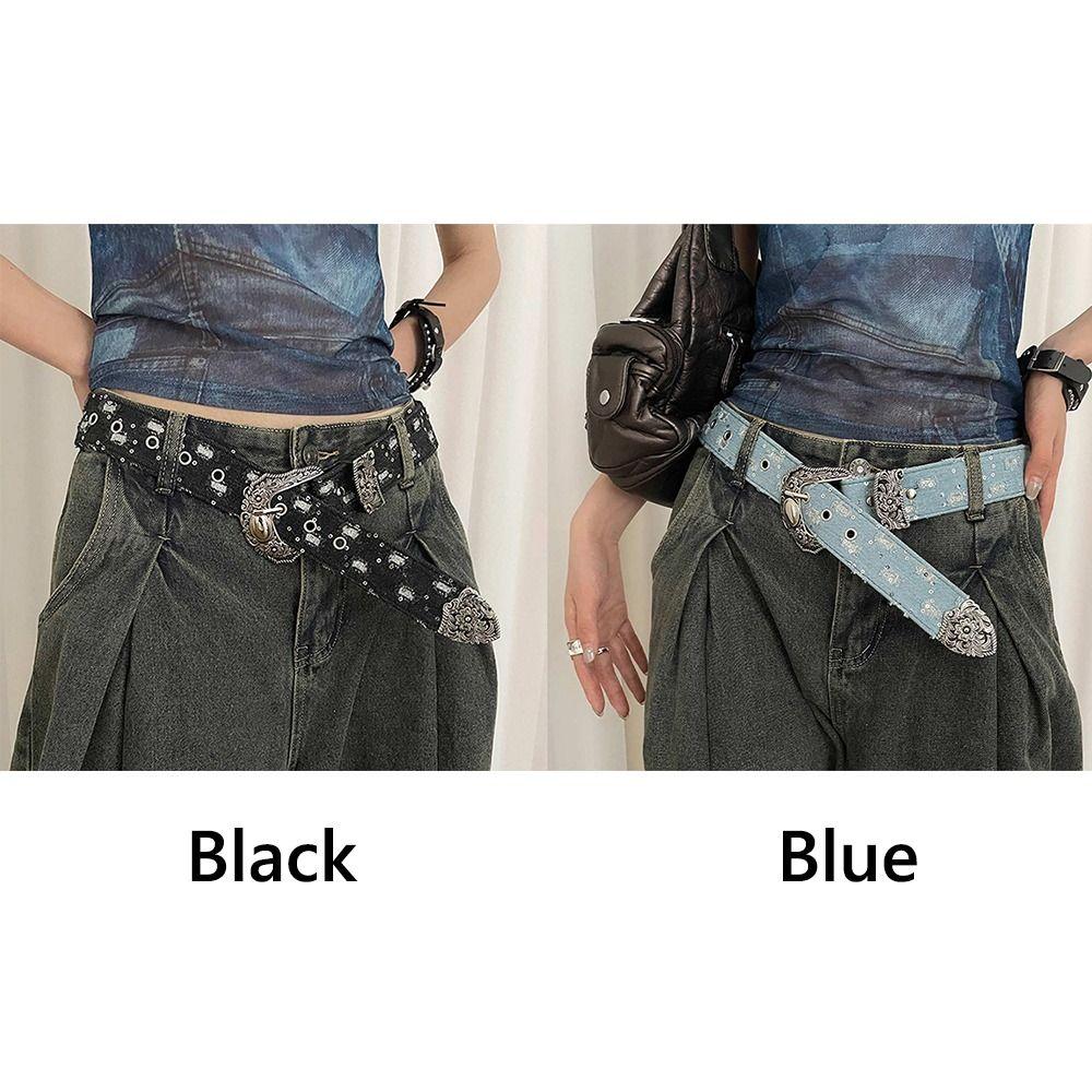 Y2K Punk Belt Personalized Waist Chain Jeans Pants Decor Waistband