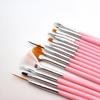 15Pcs Nail Brush Gel Brush For Manicure Acrylic UV Gel Extension Pen Nail Polish Painting Drawing Brush Liner Nail Brush