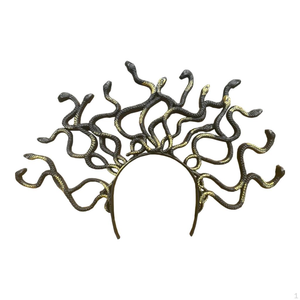 Medusa Headband Snake Costume Accessories for Party Carnival