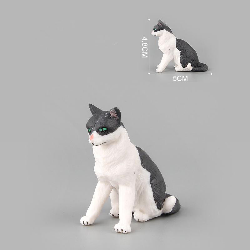 Kawaii Simulation Animal Model Cats Modeling Toy