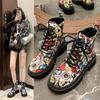 Versatile, Comfortable and Fashionable Outer Wear Women's Short Boots 2025 Autumn and Winter New Thick-soled Casual Warm Martin Boots Women