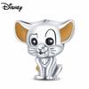 925 Silver Pendant Mickey Winnie Cute Series Charms Beads Fit Bracelet Necklace Women DIY Festival Luxury Jewelry Gifts