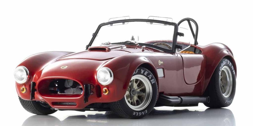 Kyosho Original 1/18 Scale Shelby Cobra 427 S/C FAM Red Finished Product