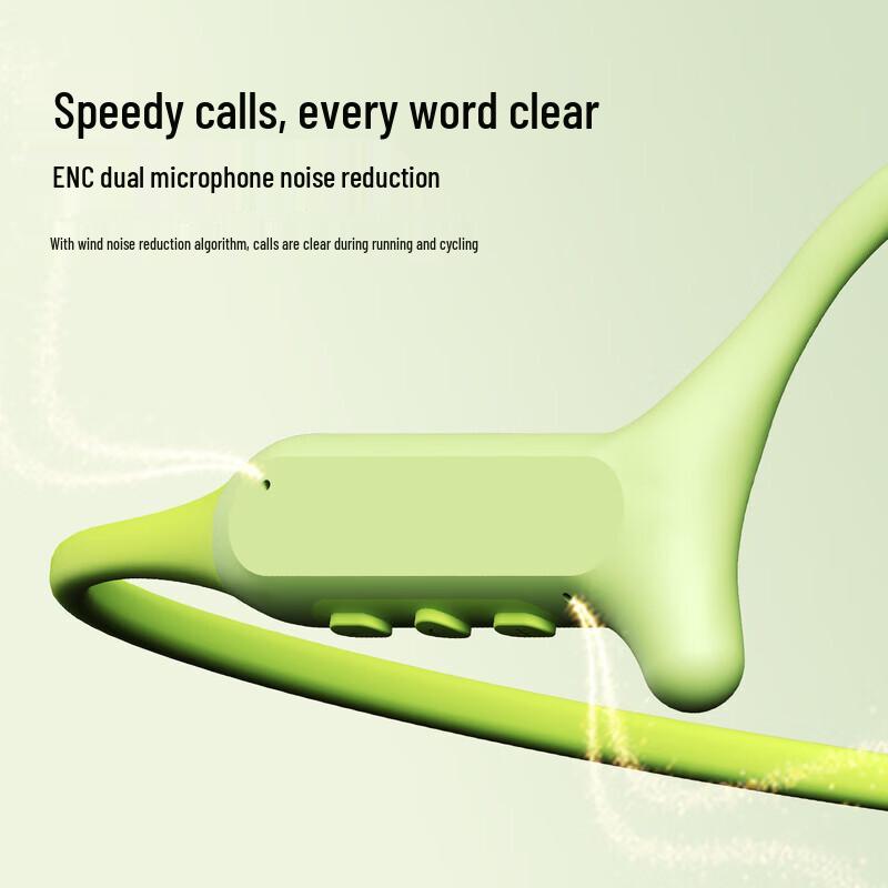 Lansidun AirWave Max Open-Ear Bone Conduction Sport Headphones