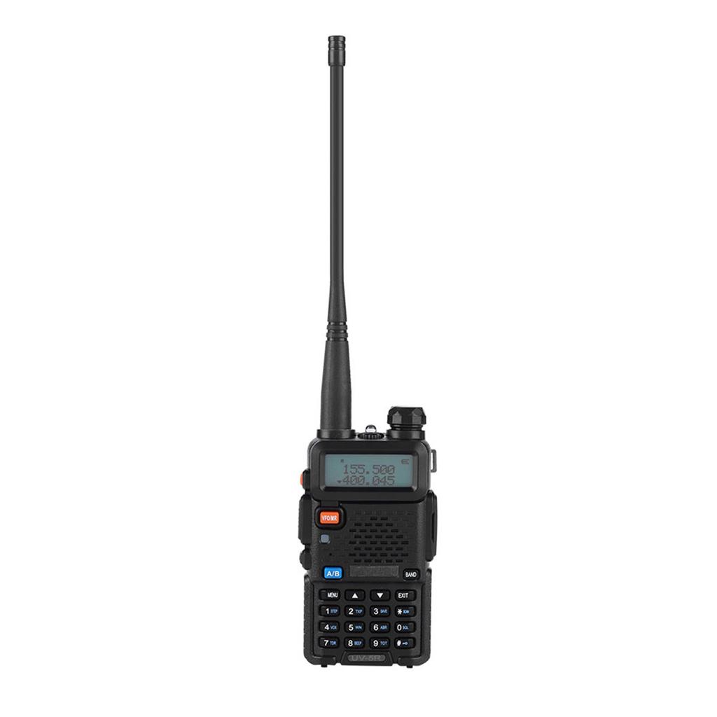 5W UV‑5R Portable VHF UHF Dual Band Walkie Talkie Professional Radio Transceiver